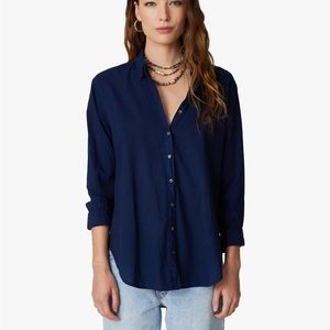 Xirena Beau Shirt -Navy
